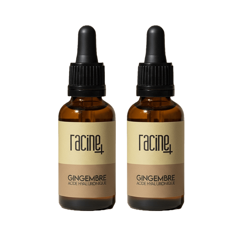 Sérum Racine+ | Gingembre repousse cheveux - Racine+