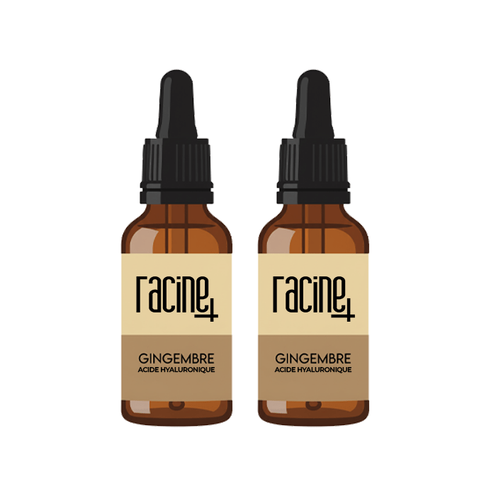 Sérum Racine+ | Gingembre repousse cheveux - Racine+