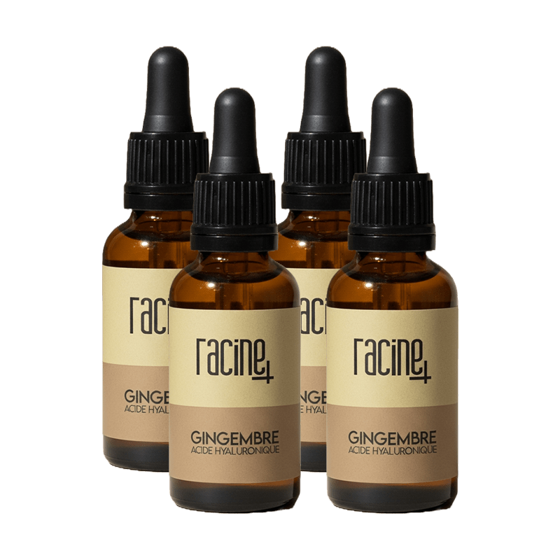 Sérum Racine+ | Gingembre repousse cheveux - Racine+